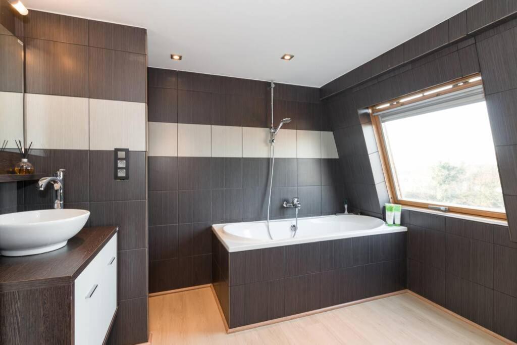 Apartmán Duplex Appertement Met Zicht Damse Vaart @ Brugge Exteriér fotografie