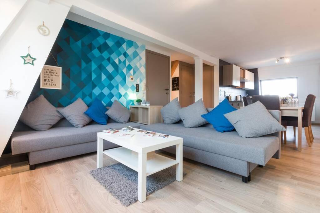 Apartmán Duplex Appertement Met Zicht Damse Vaart @ Brugge Exteriér fotografie